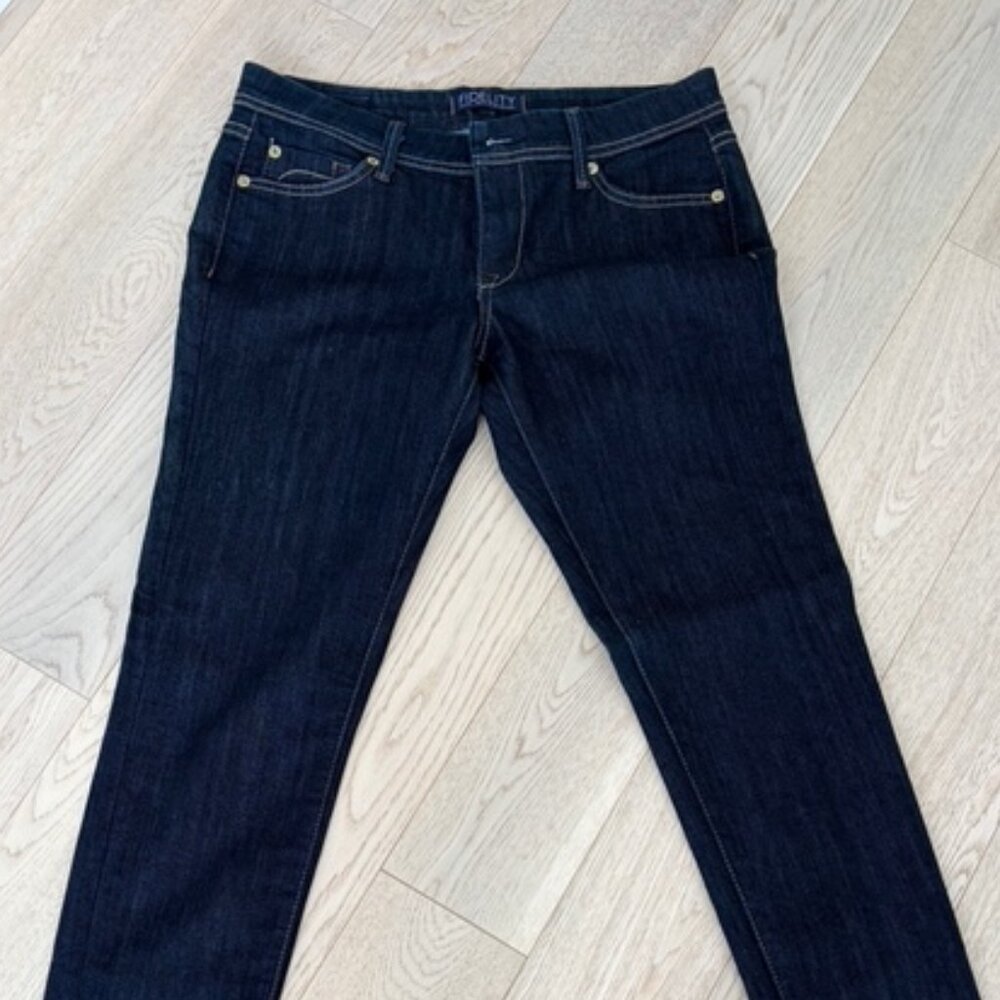 Fidelity Denim Low Rise Skinny Jeans